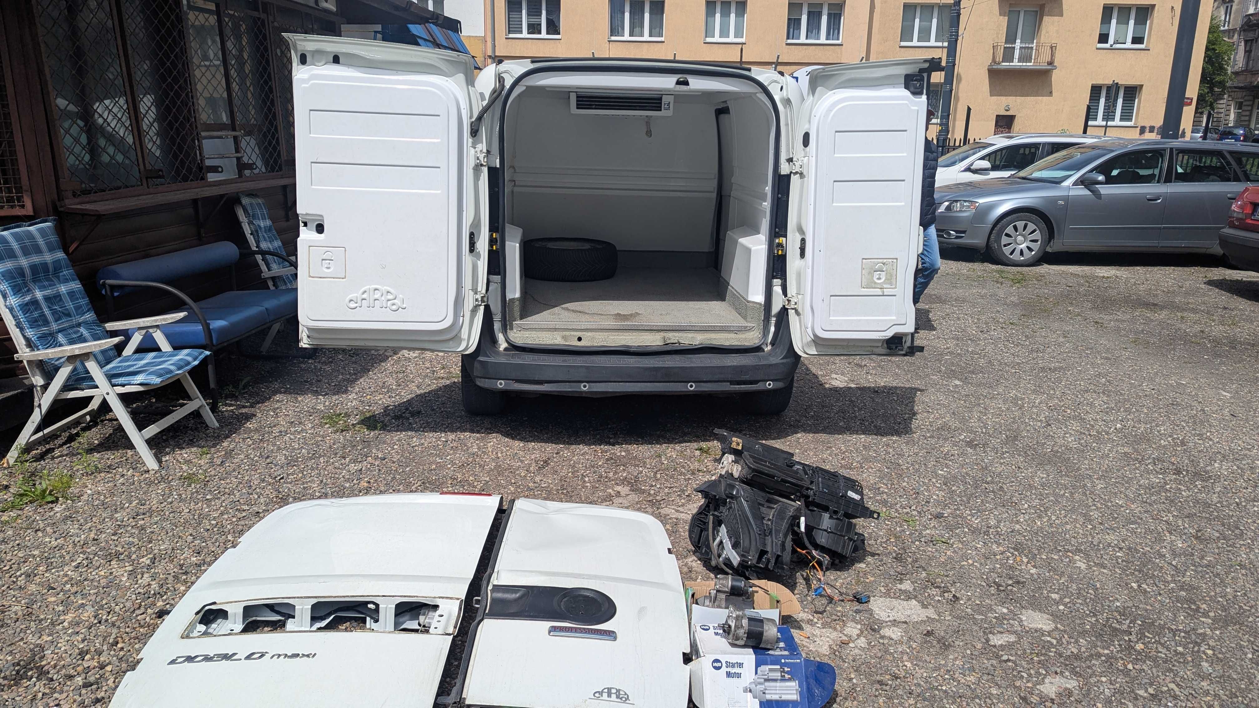 fiat doblo MAXI  1,4 LPG chłodnia ZANOTTI  VAT-23%