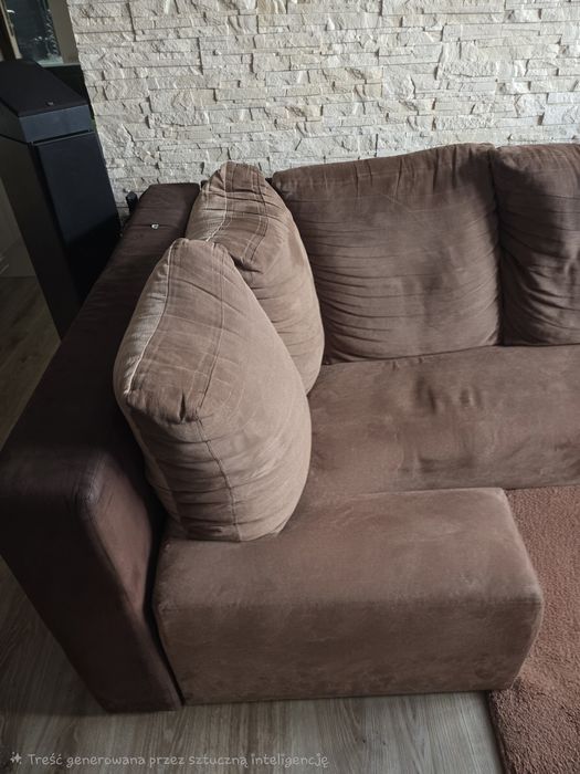 Sprzedam naroznik z wyspą brązowy