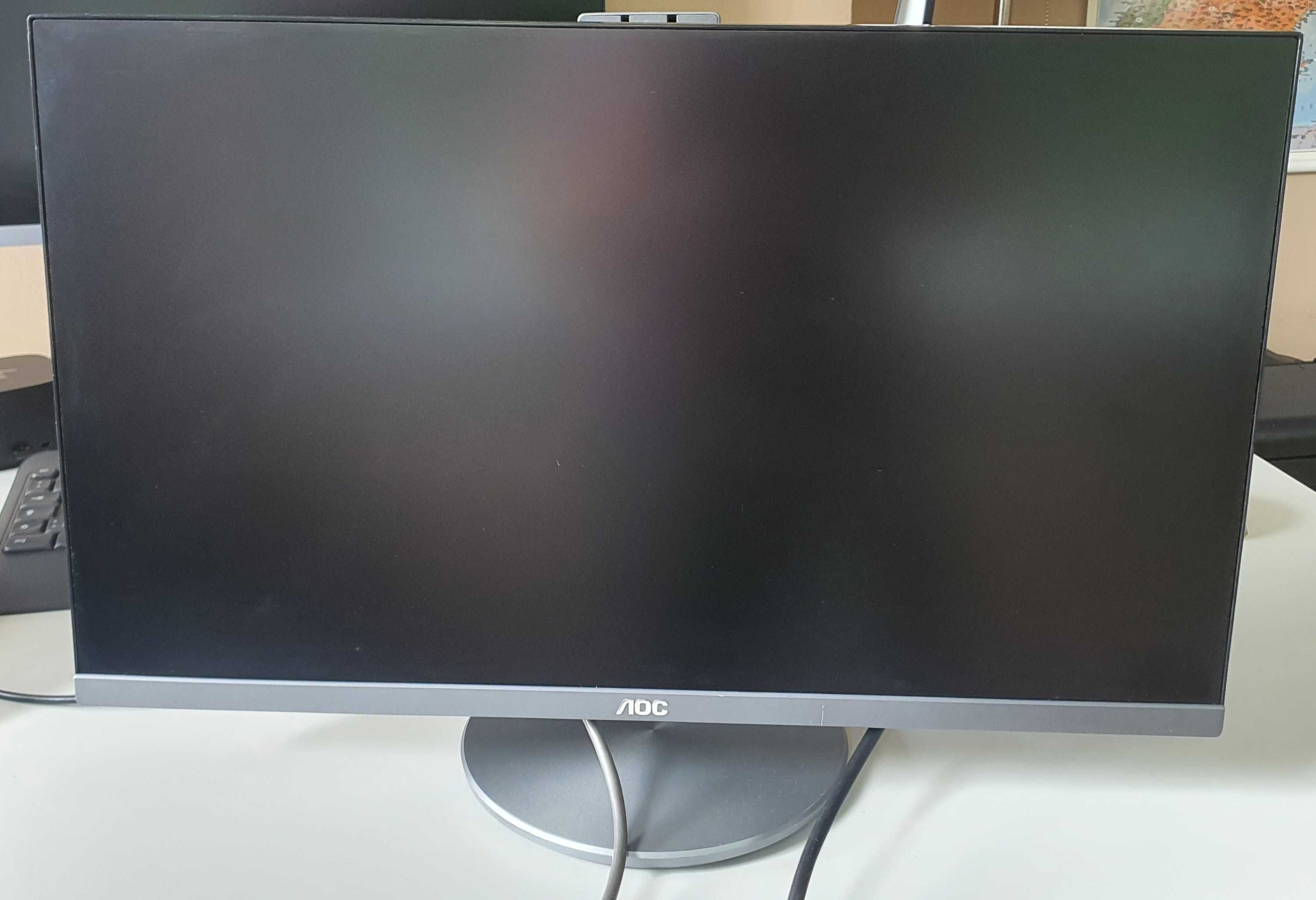 Monitor AOC i2490PXQU 24" + Statyw obrotowy + Kabel zasilający