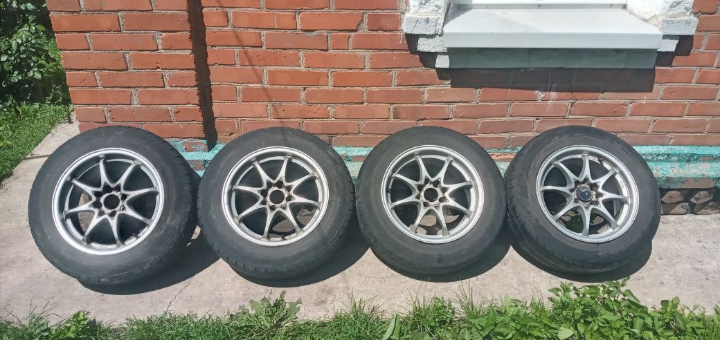 Легкосплавні диски з гумою р15 ( + ДОКАТКА В ПОДАРУНОК )