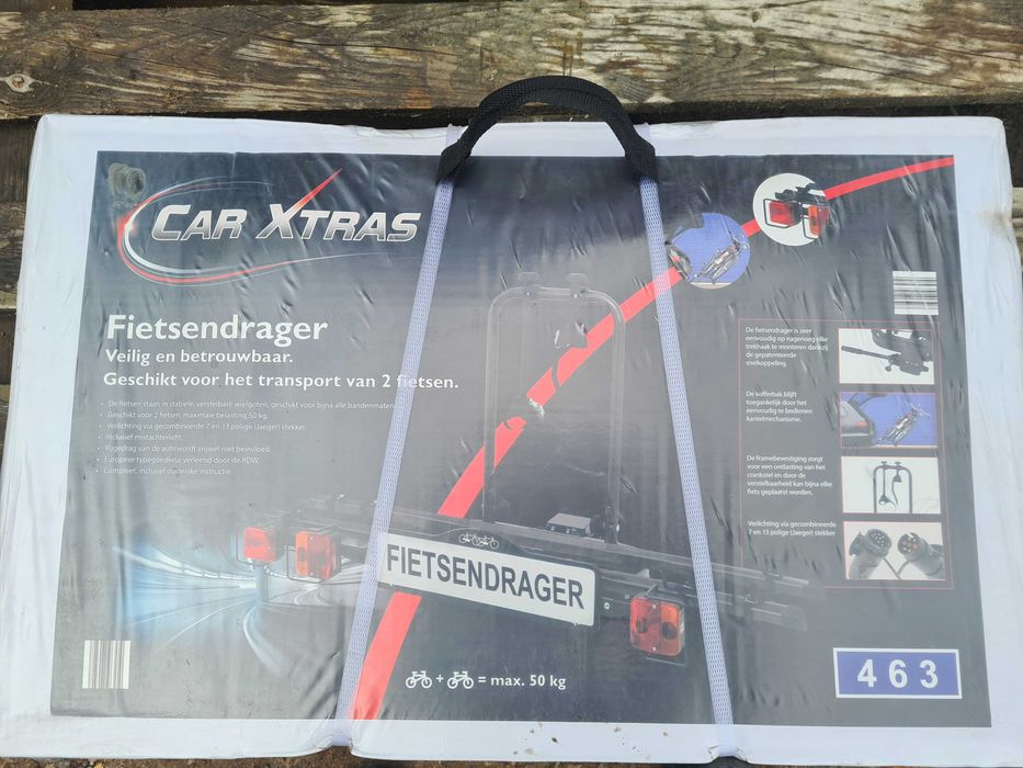 Bagażnik na 2 rowery. 50kg. NOWY.