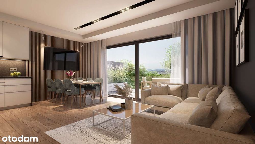 Dom szeregowy w Gęsińcu (ostatni budynek narożny) WILLA NATURA