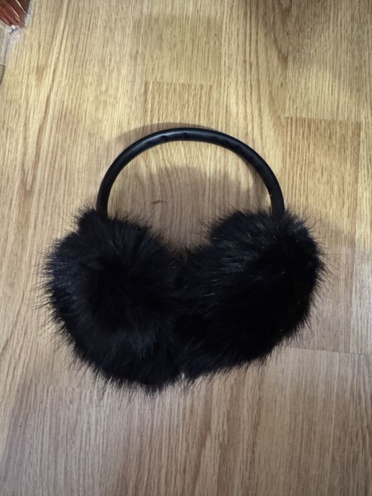 Навушники зимові чорні