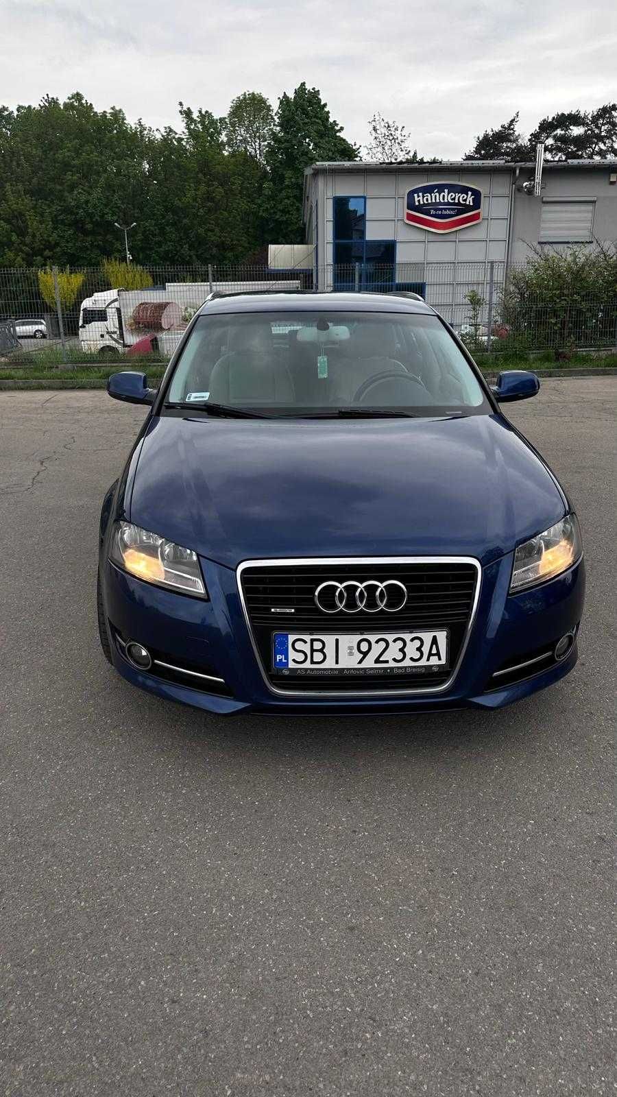 Audi A3 8P 2.0 TDI Quattro Serwisowane 2 komplety Opon