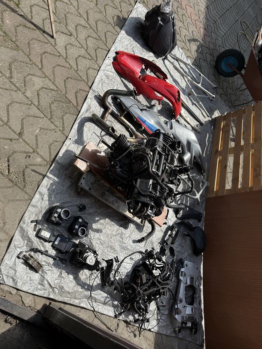 Bmw gs 1200 silnik czesci alternator rozrysznik