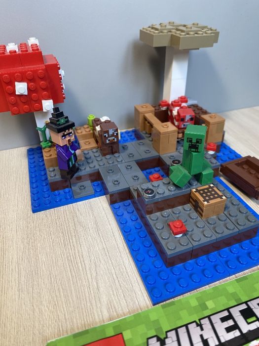 Lego Minecraft 21129 Биом грибів лего майнкрафт