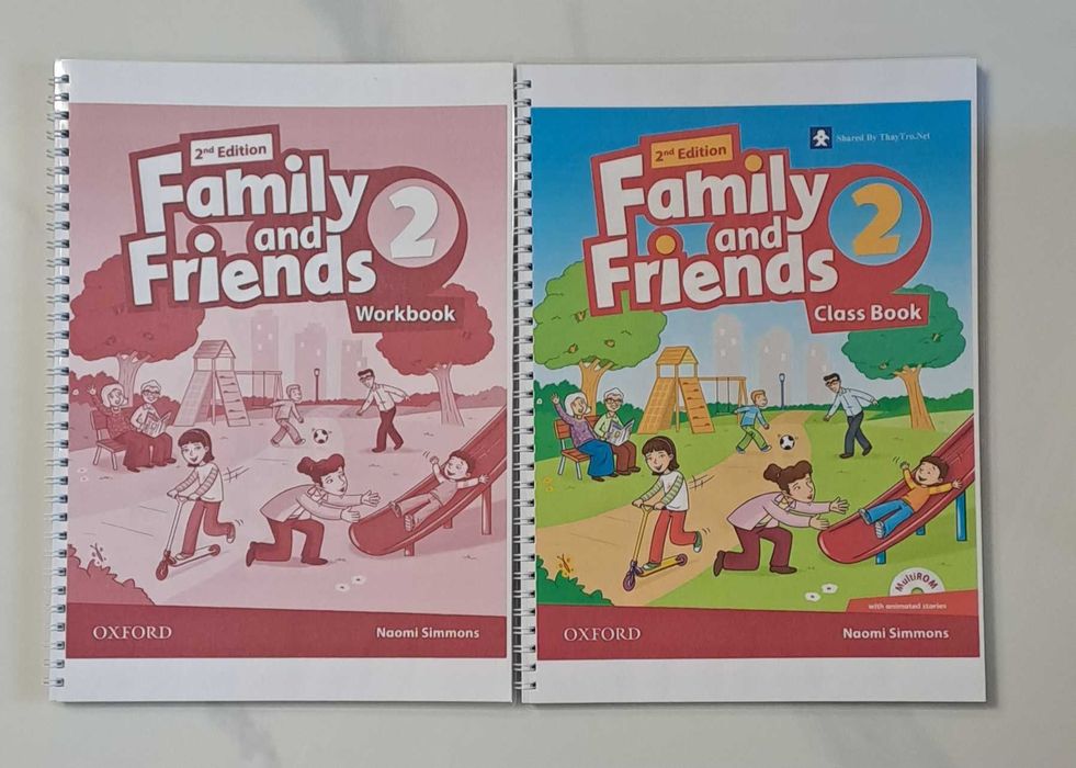 Підручники Family and  Friends 1,2,3,4
