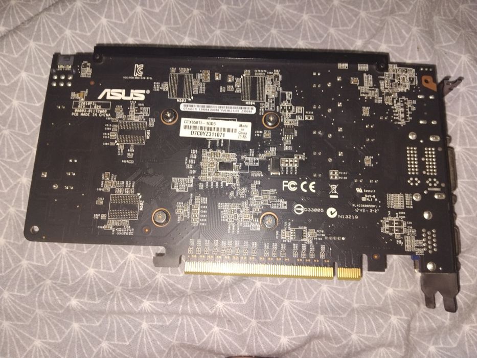 Видеокарта asus gtx 650ti 1gb