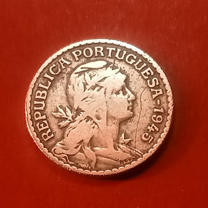 Moeda de 1 escudo 1945