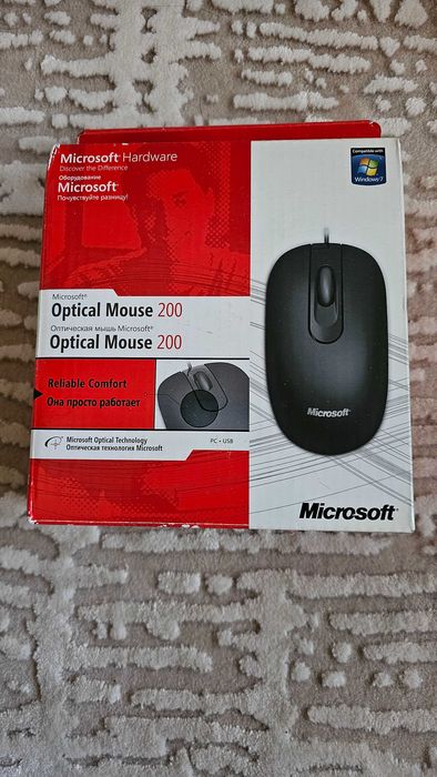 Компʼютерна миш Microsoft Basic Optical Mouse