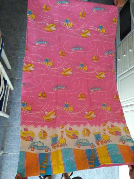 Lençol novo cor de rosa