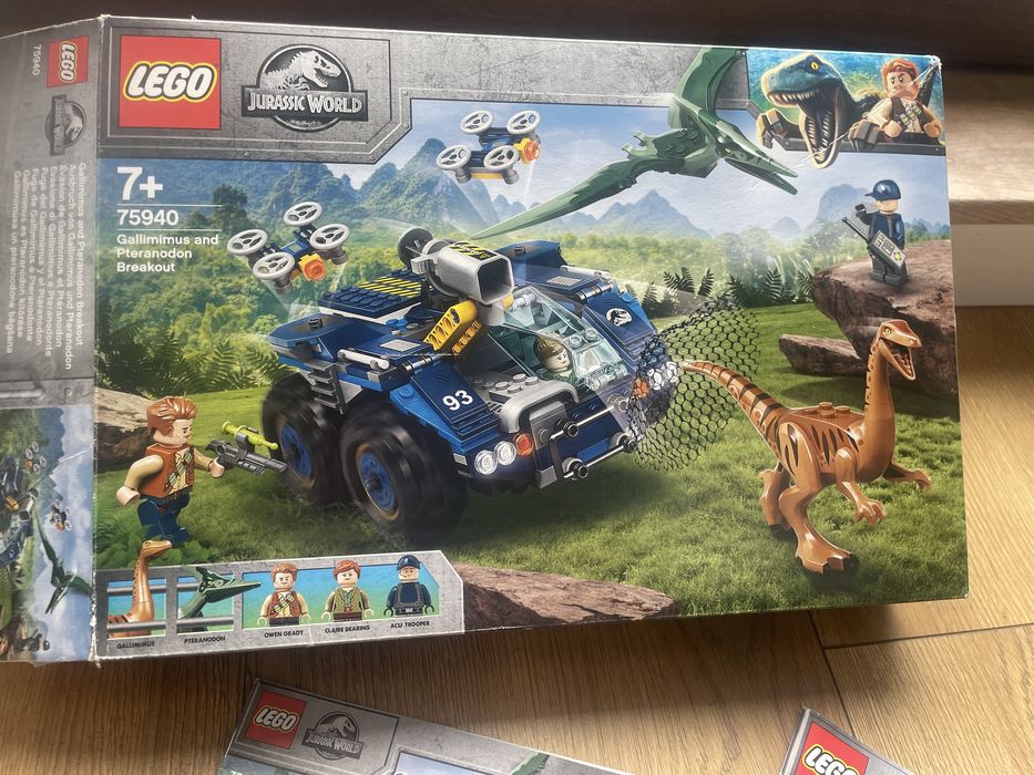 Lego jurrasic world 75904 Gallimim i pteranodon