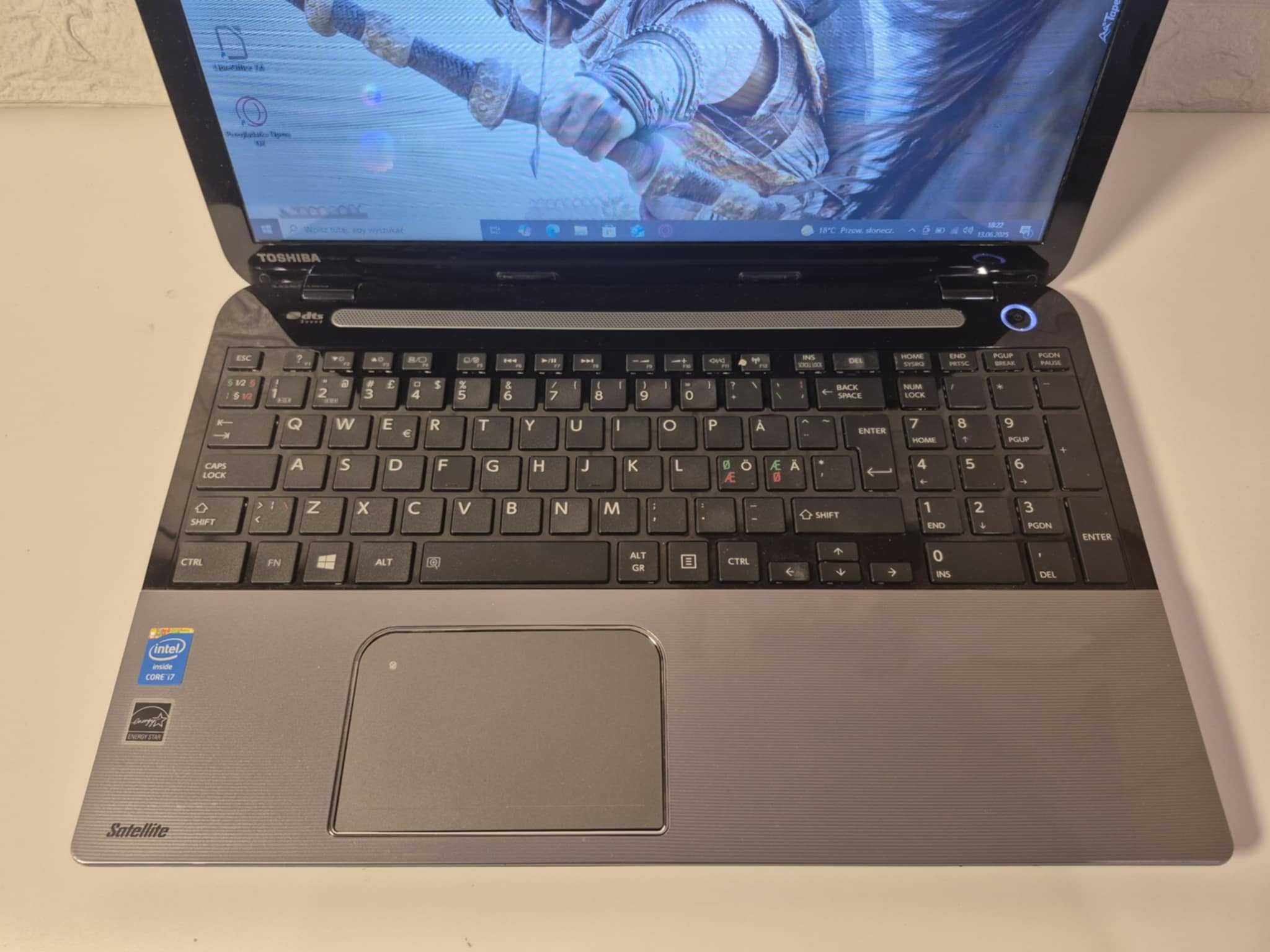 MOCNA Toshiba L50 i7/16GbDDR/256SSD-Nowy/IntelHD/BATERIA-Nowa
