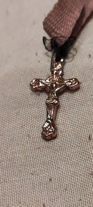 Разом для дівчинки - срібна сережка, позолота крест, гаманець