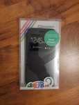 Zamykane Czarne etui case z okienkiem do Huawei P Smart +