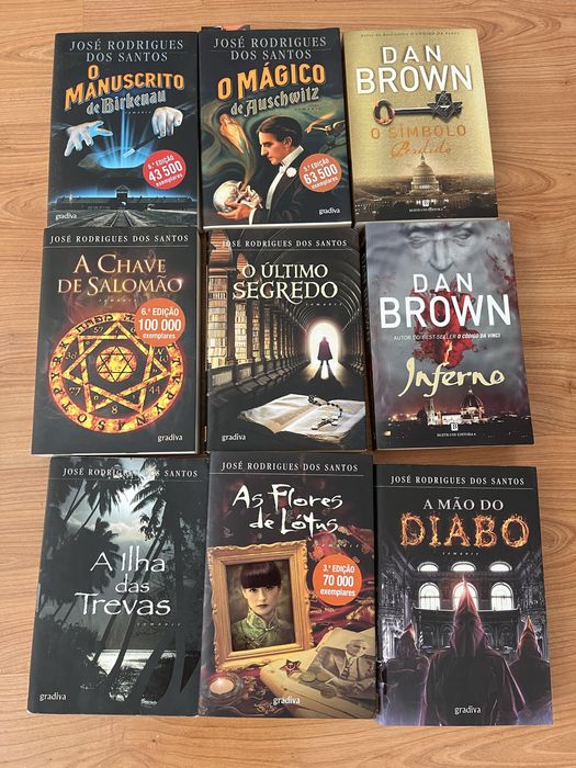 Livros em bom estado a 5€ cada