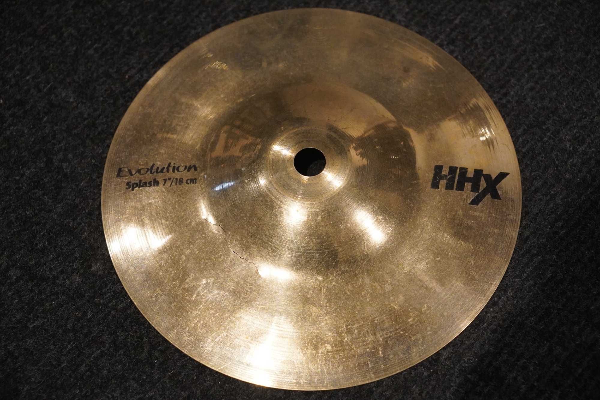 Prato Sabian 07" HHX Evolution Splash (com uma racha)