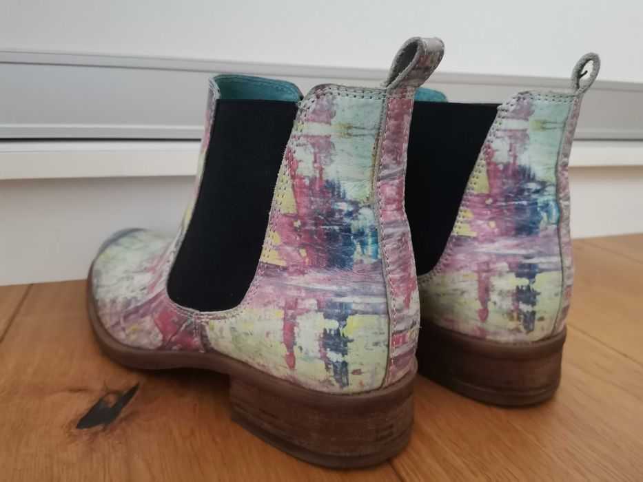 Niepowtarzalne sztyblety botki r39