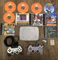 Sony playstation one 1 ps, 2 геймпада