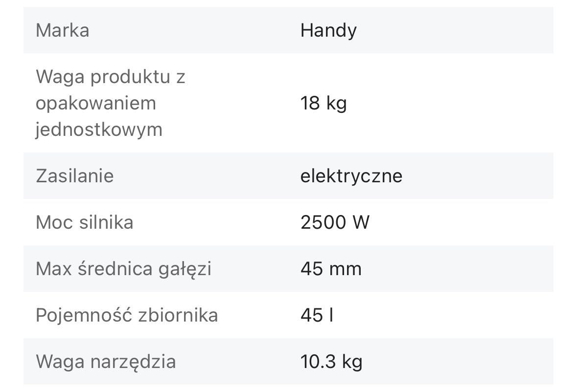 Rozdrabniacz gałęzi