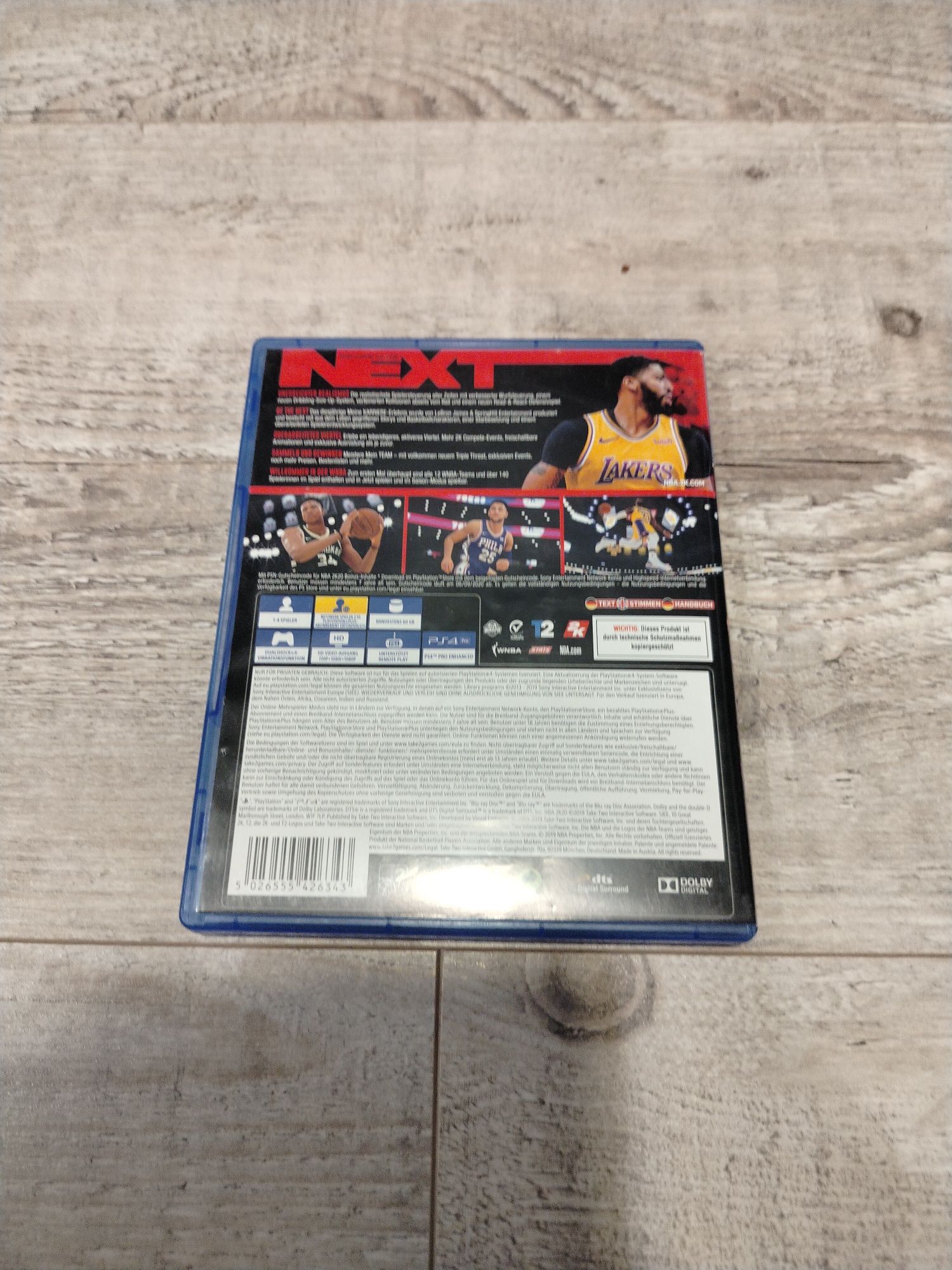 Gra NBA 2k20 ps4