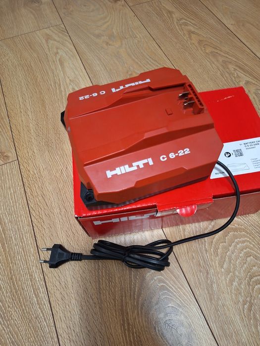 Ladowarka hilti  c 6-22
DZISIAJ W SPRZEDAŻY

ŁADOWARKA HILTI C 6-22

S