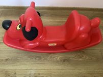 Bujak na biegunach little tikes plastikowy/ piesek na biegunach