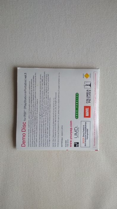 PSP - UMD Demo Disc - Volume 1 - NOVO