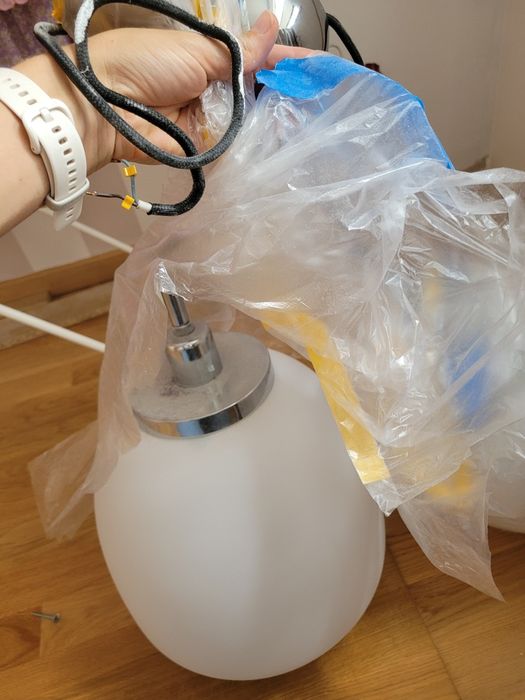 Lampy sufitowe, lampa, biała, mleczna Argon