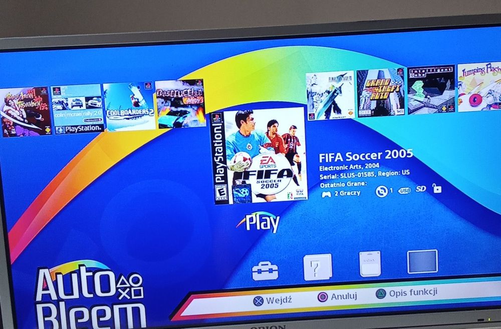 PlayStation 1 SCPH-1000R – klasyk z AutoBleem + gry!