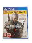 Wiedźmin 3 dziki gon  edycja gry roku wszystkie dodatki ps4 ps5