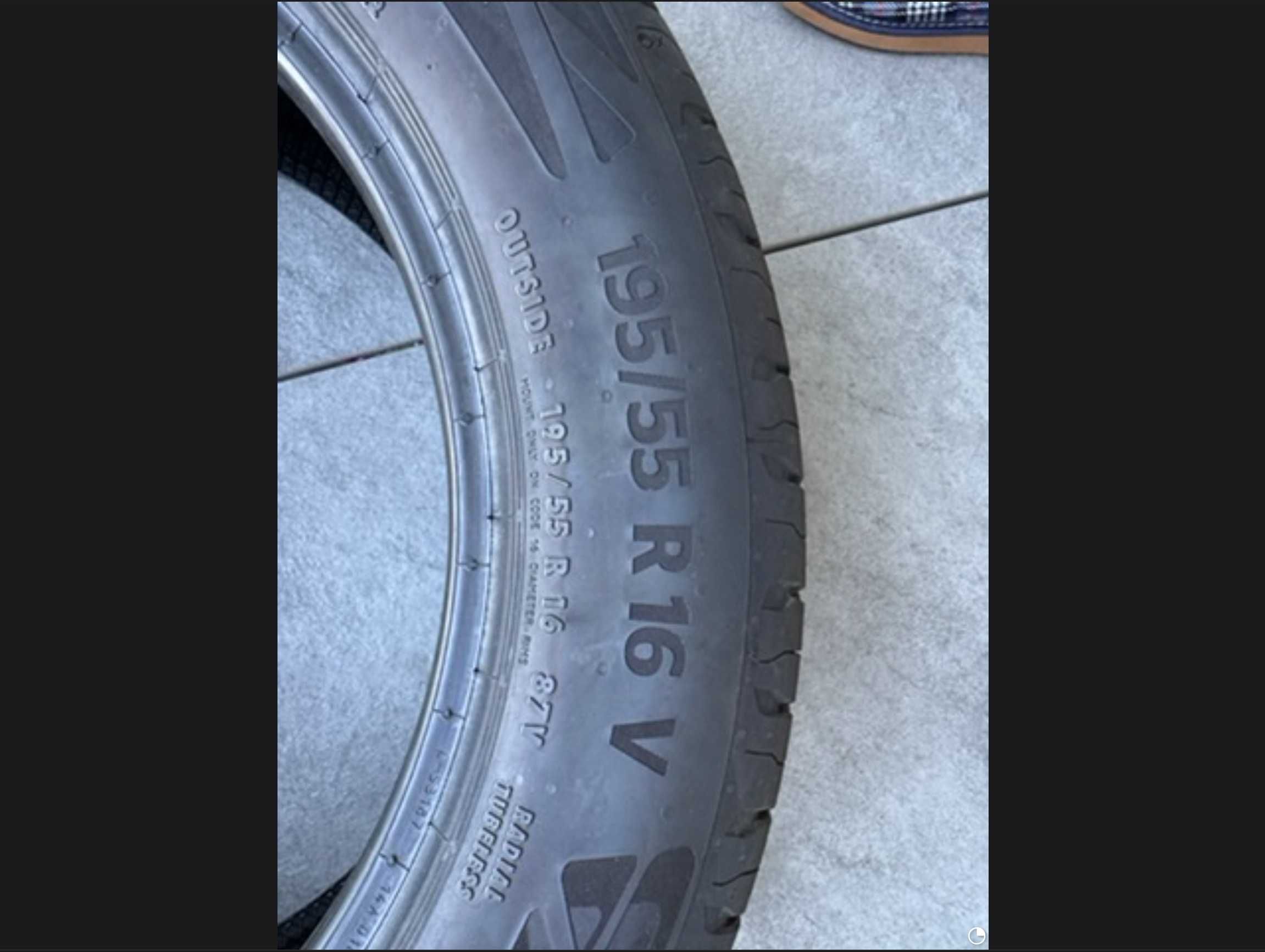 Opony letnie 195/55 R16V EcoContact6 Continental