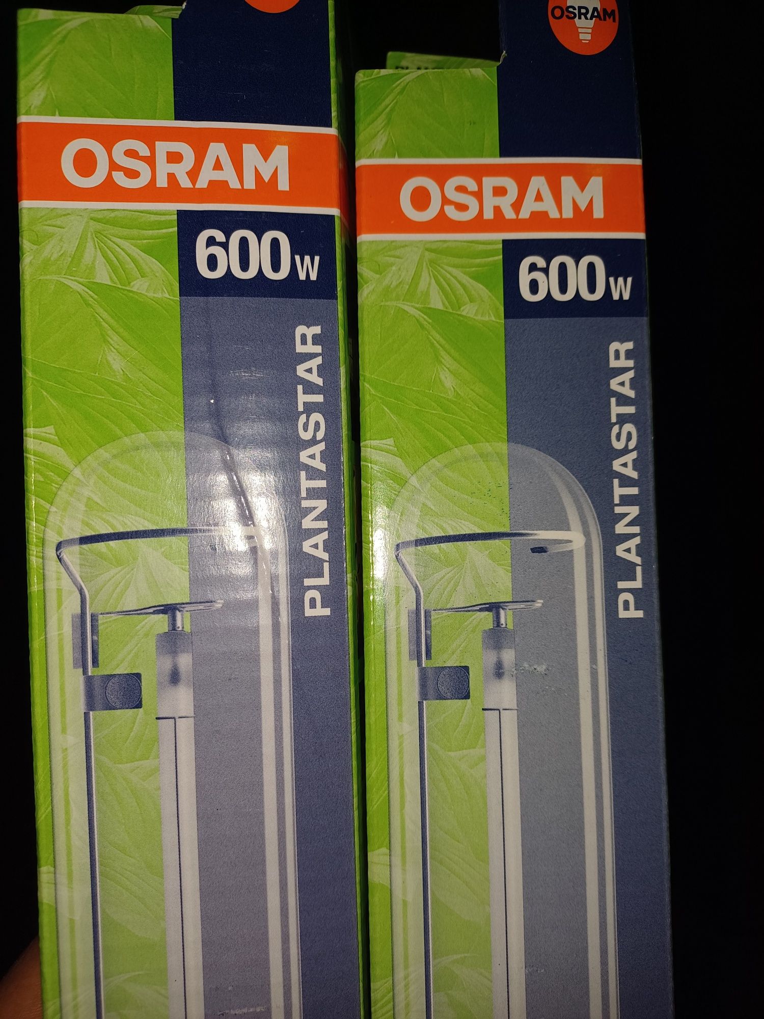 Продам дві ДНАТ лампи Osram 600 plantastar