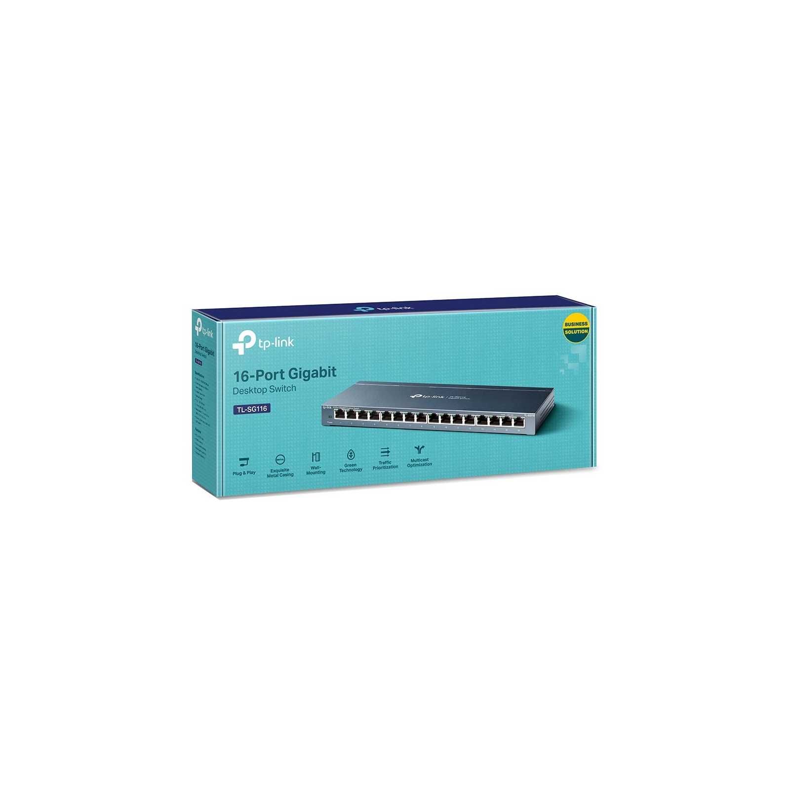 Комутатор (свитч) сетевой TP-LINK TL-SG116