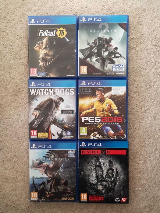 12 jogos para PS4 por 7 euros cada um!