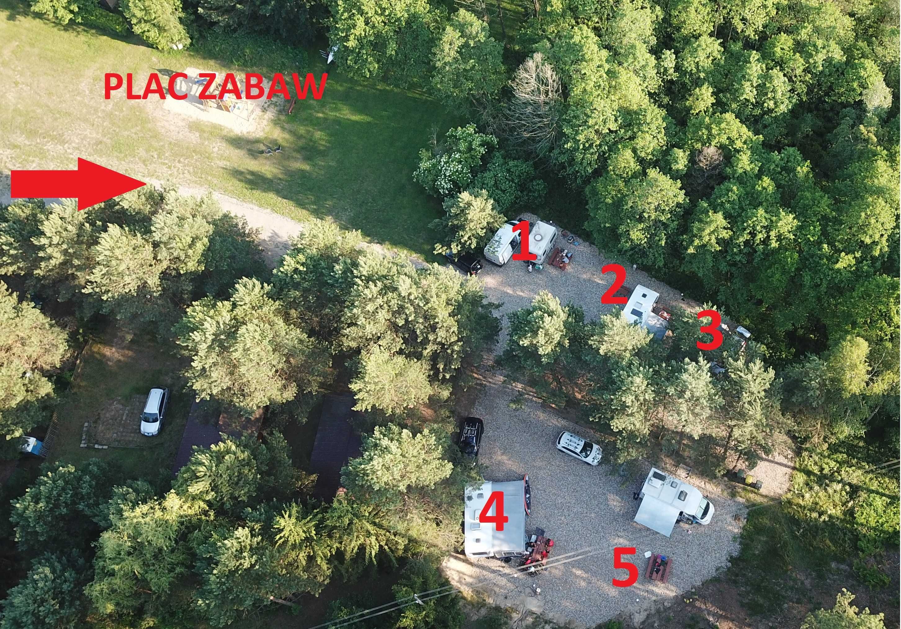Całoroczny Camper Park CAMPING nad Jeziorem Kemping Kamper Przyczepa