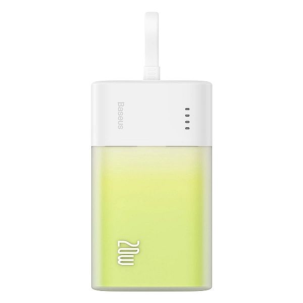 Powerbank Baseus Popsicle 5200mAh 20W z wbudowanym kablem Lightning (+