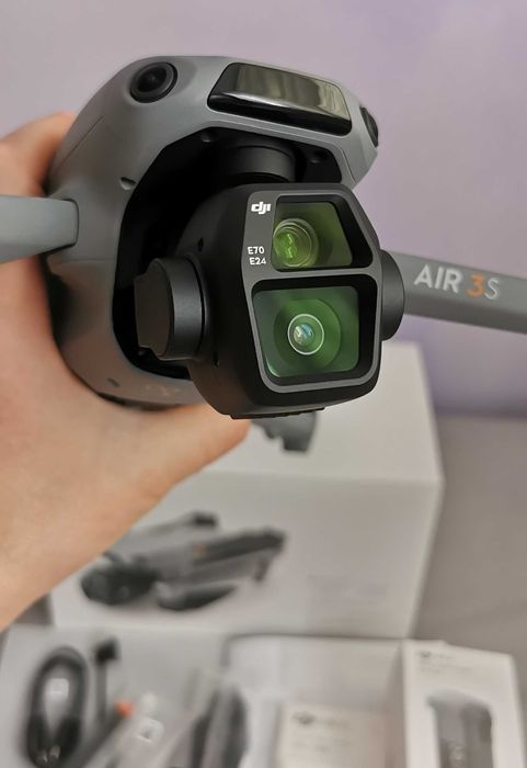 Dron DJI AIR 3S + 2x bateria + care na rok + gwarancja na rok Łódź