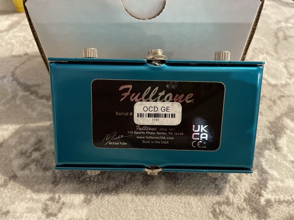 Fulltone OCD GE Custom Shop Overdrive