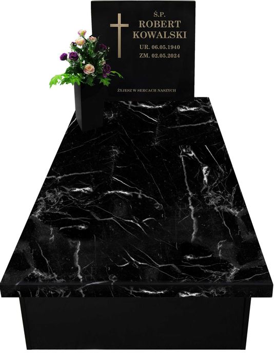 Nagrobki kompozytowe  Nagrobki z kompozytu 2799zł z montażem Poznań