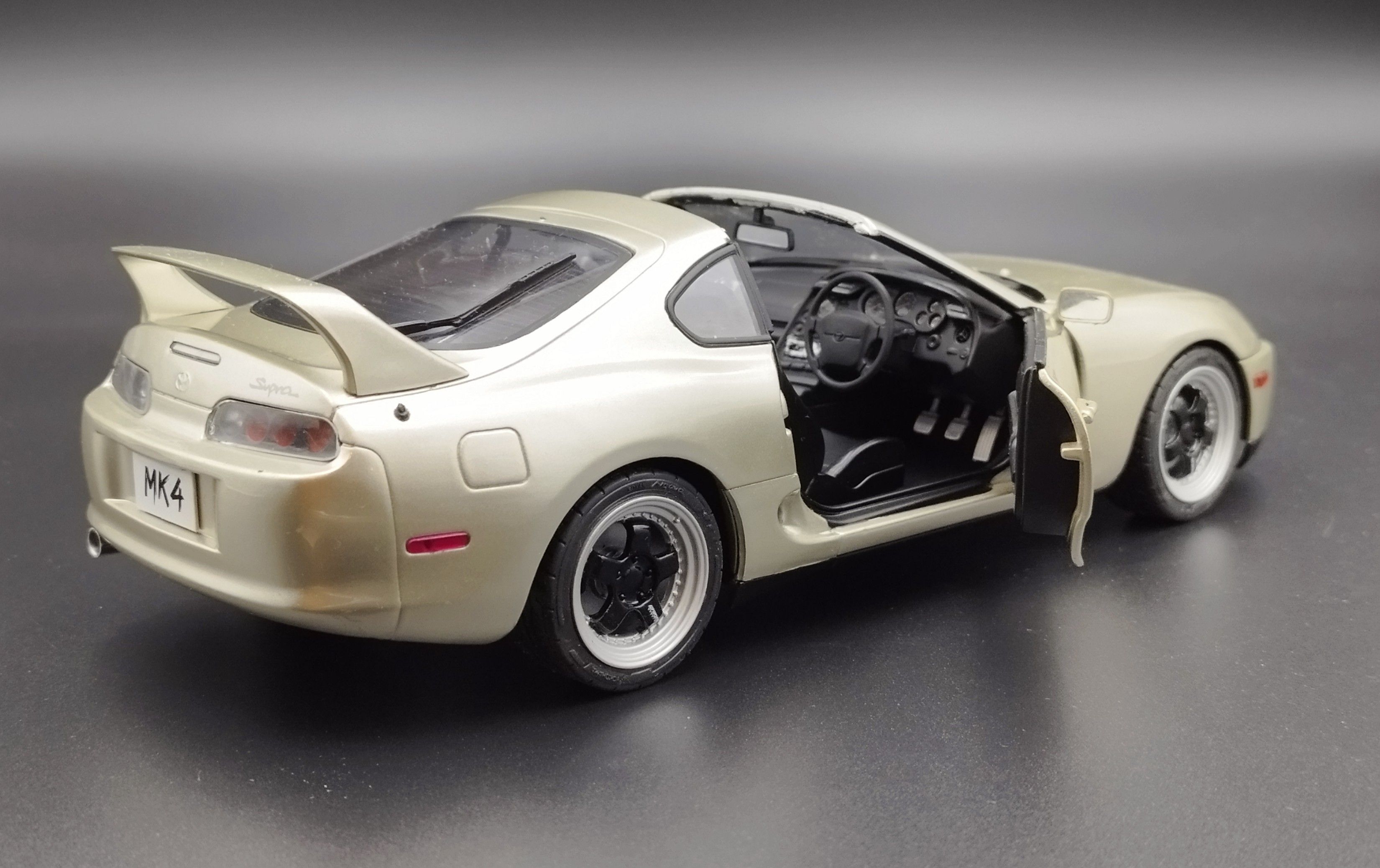 1:18 Solido 1998 Toyota Supra MK4 Targa Roof A80 Quicksilver FX model