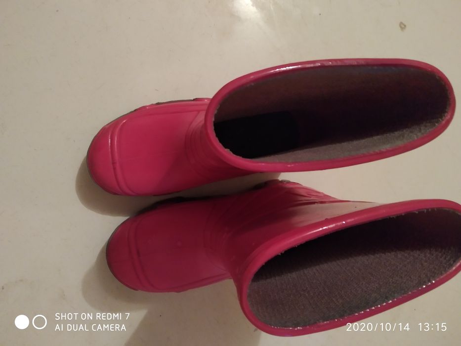 Kalosze dla dziewczynki