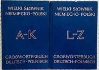 Wielki słownik niemiecko-polski II tomy