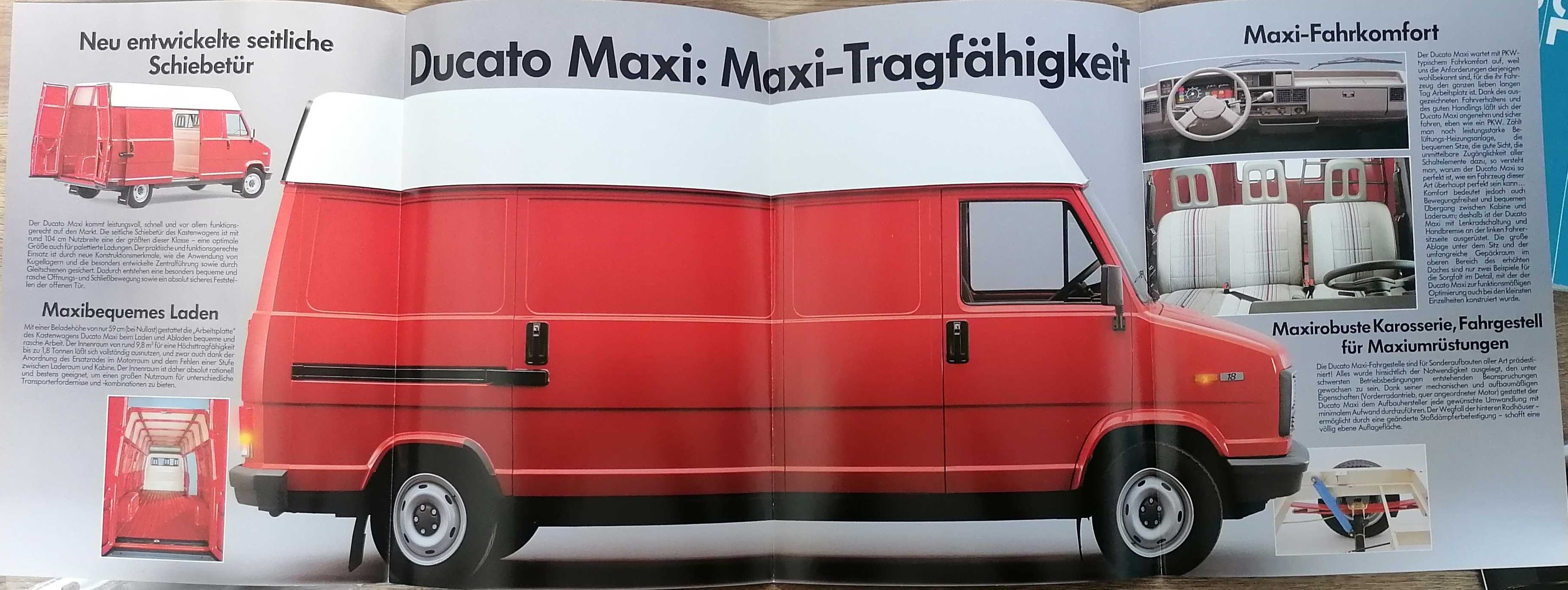 Prospekt Fiat Ducato Maxi