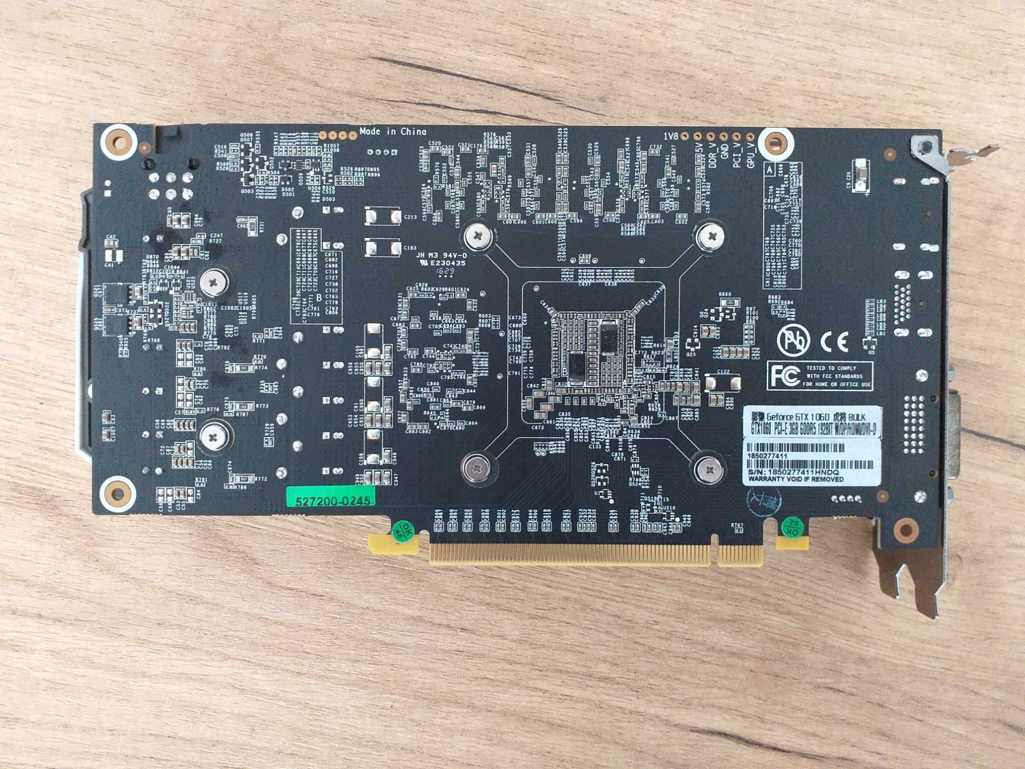 Видеокарта Nvidia KFA2 GeForce GTX 1060 OC 3 Gb (GDDR5)