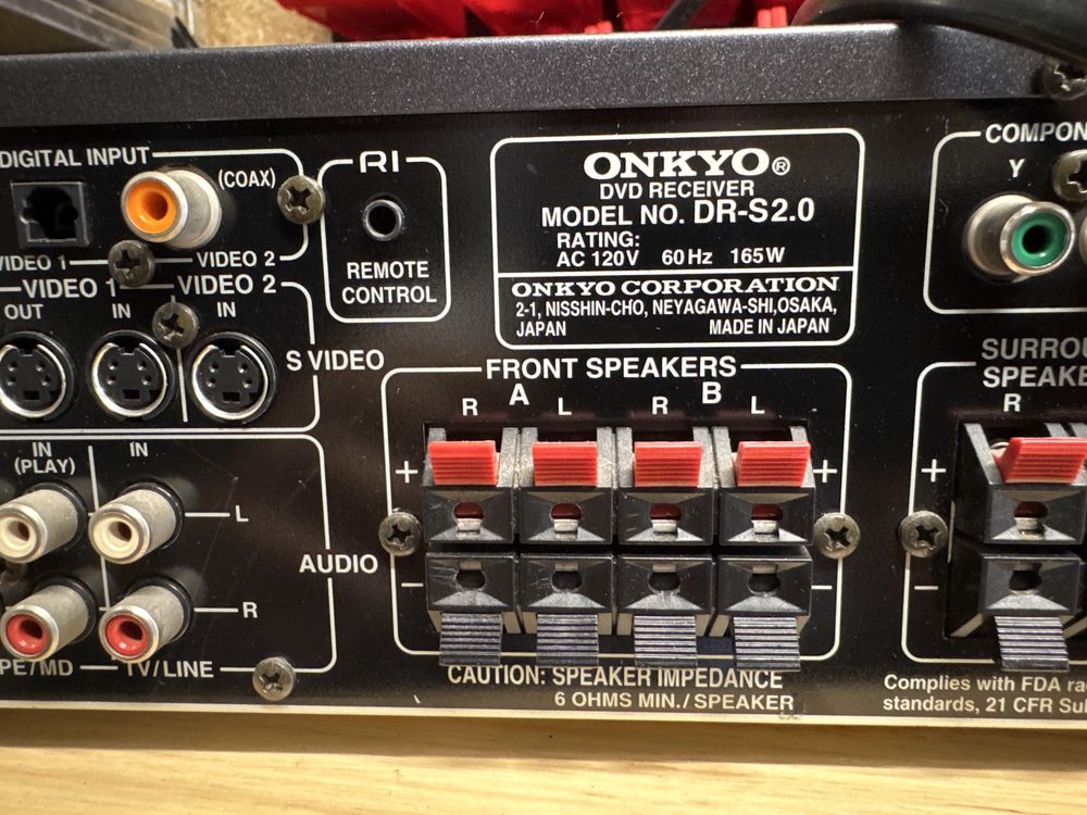 Amplituner kina domowego ONKYO DR-S2.0