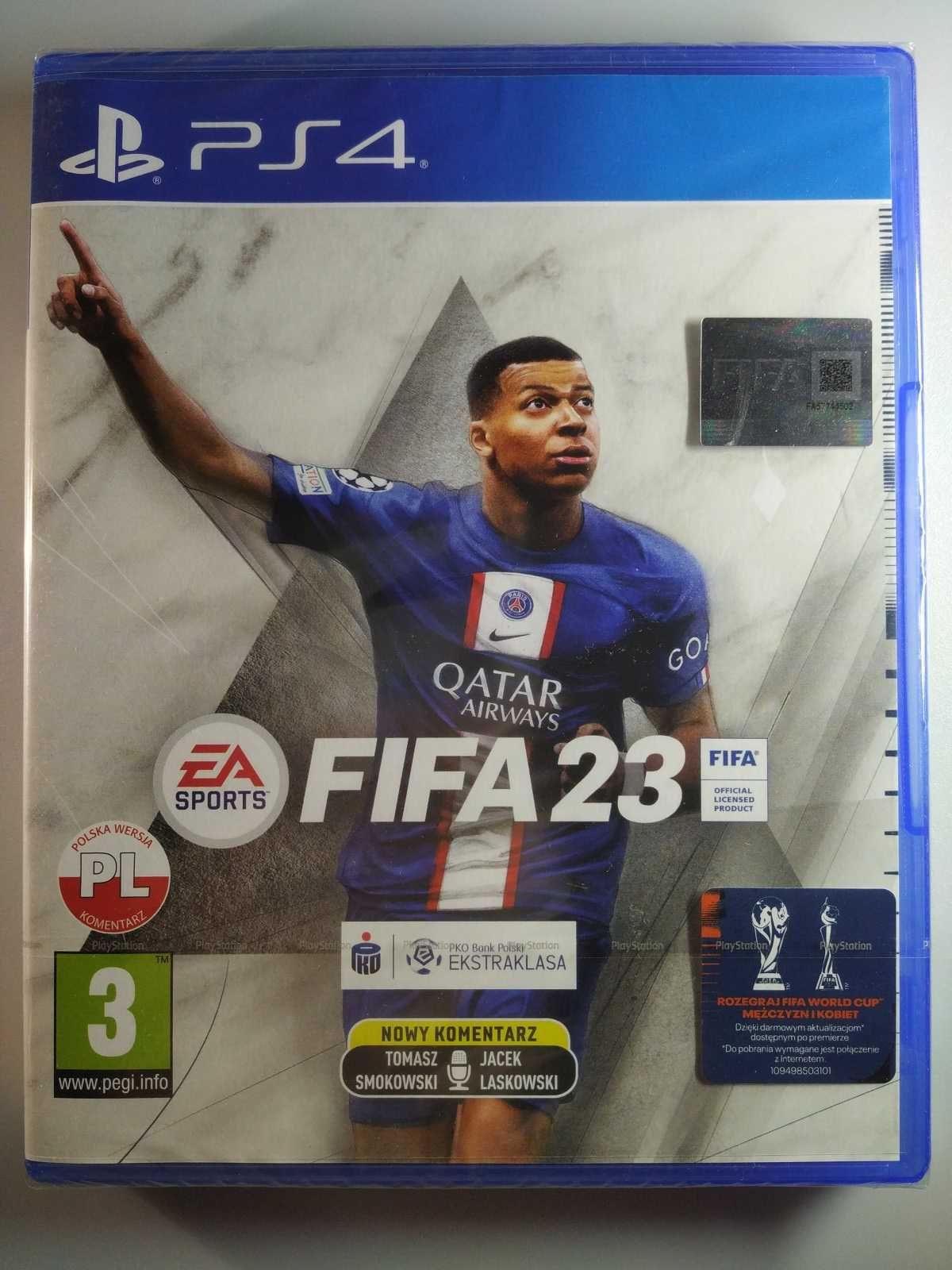 Gra FIFA 23 PL - PlayStation 4 i 5 - Nowa w folii Po polsku - PS4 PS5
