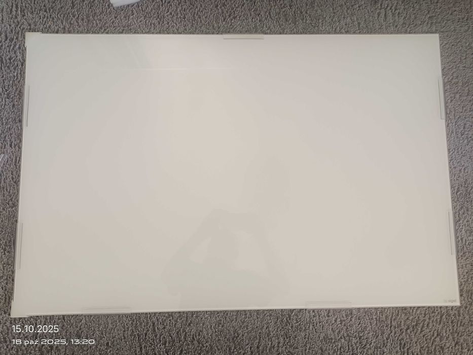 SIGEL GL141 Szklana tablica magnetyczna/biała tablica 100 x 65 cm