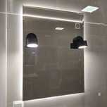 Lustro LED z matą grzewczą 60x80cm