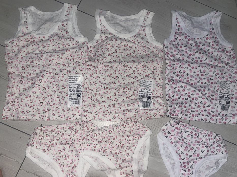 Майка + трусики дитячі 86 розмір